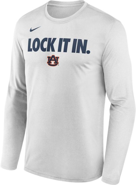 Auburn Tigers Basketball Long Sleeve Bench T-Shirt