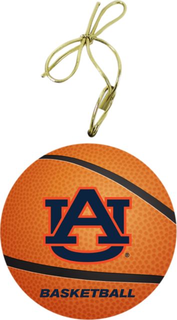 Auburn Tigers Basketball Stone Ornament