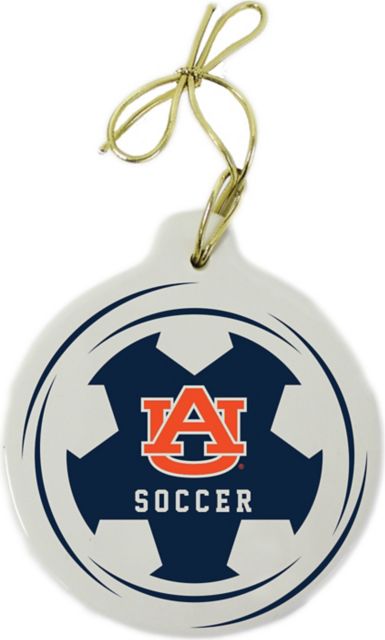 Auburn Tigers Soccer Ornament
