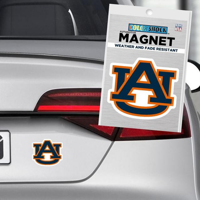 Auburn Tigers 4x4 Magnet