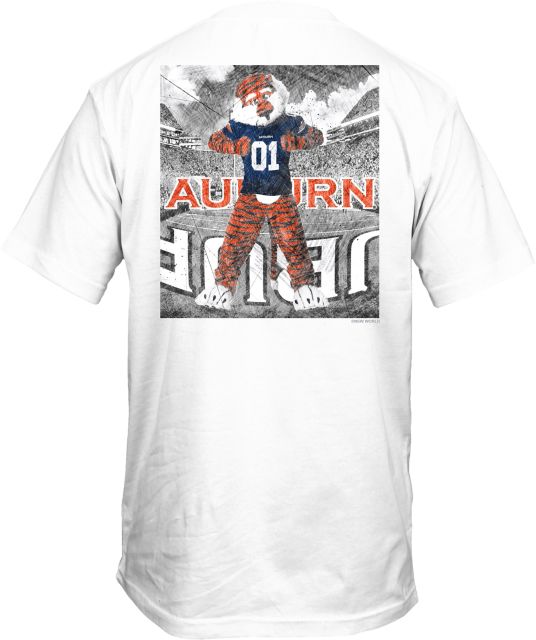 Auburn Tigers Football Mascot Short Sleeve T-Shirt