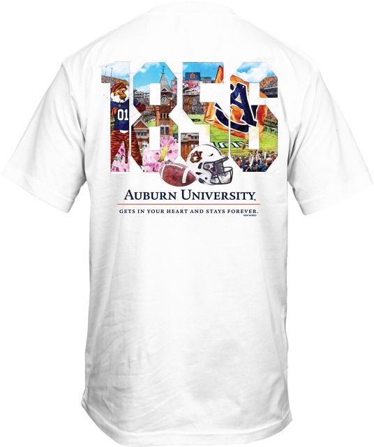 Auburn Tigers Painting Short Sleeve T-Shirt