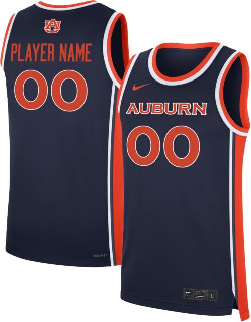 Auburn Tigers Men's Basketball Nike Player Name Replica Jersey