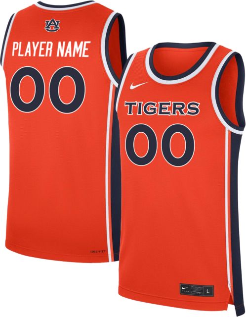 Auburn Tigers Men's Basketball Nike Player Name Replica Jersey