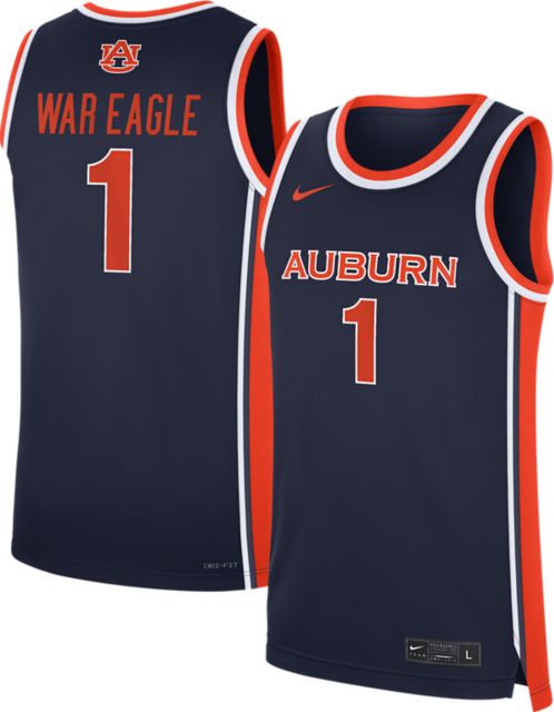 Auburn Tigers Basketball War Eagle Replica Basketball Jersey