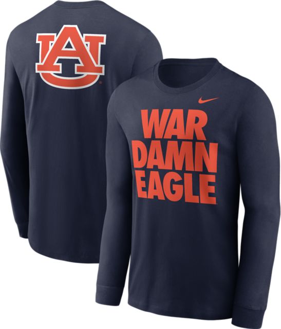 Auburn Tigers War Damn Eagle Long Sleeve T-Shirt