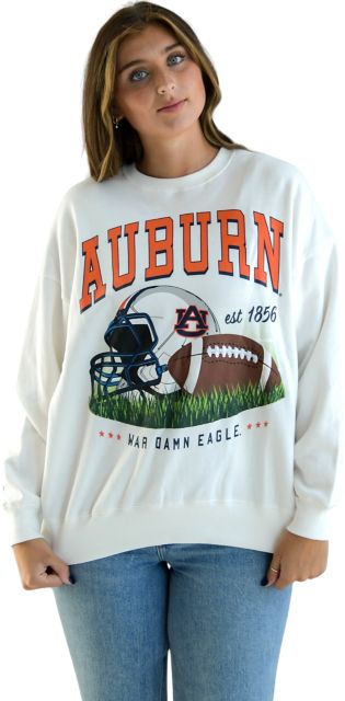 売れ筋商品|||ゲームデイ カットソー トップス レディース Women's White, Navy Auburn Tigers For the Fun Double Dip-Dyed Pullover Hoodie White, Navy Women's Gameday Couture White/Navy Auburn Tigers For the Fun