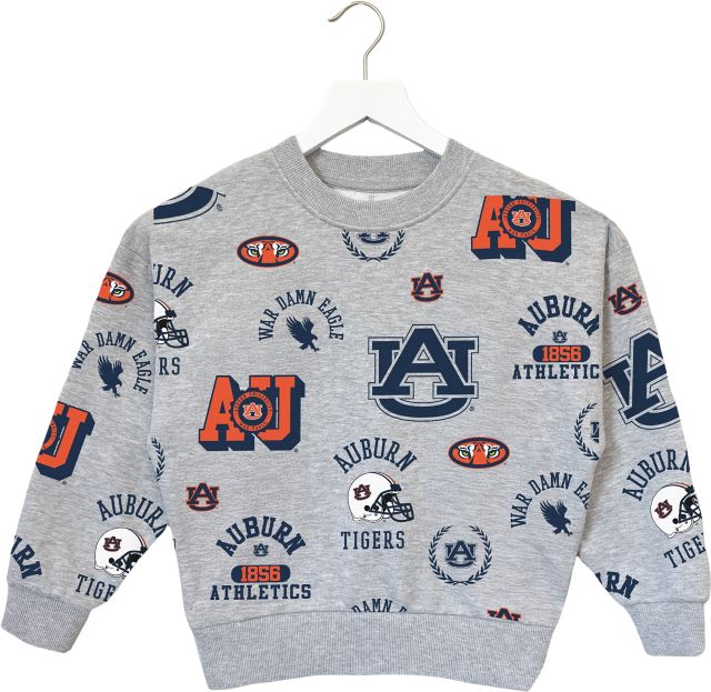 Auburn Tigers Youth Girls Crewneck Sweatshirt
