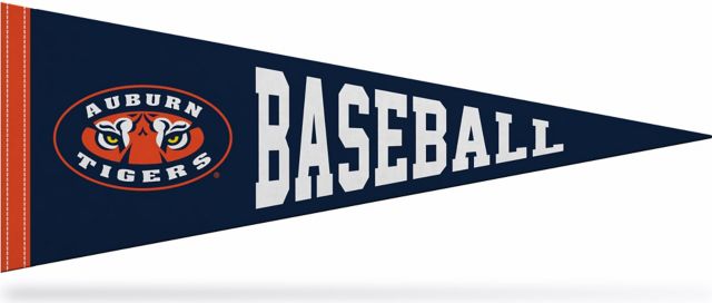 Auburn Tigers Baseball 9x24 Pennant