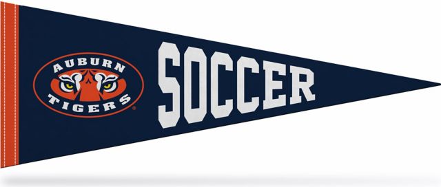 Auburn Tigers Soccer 9x24 Pennant