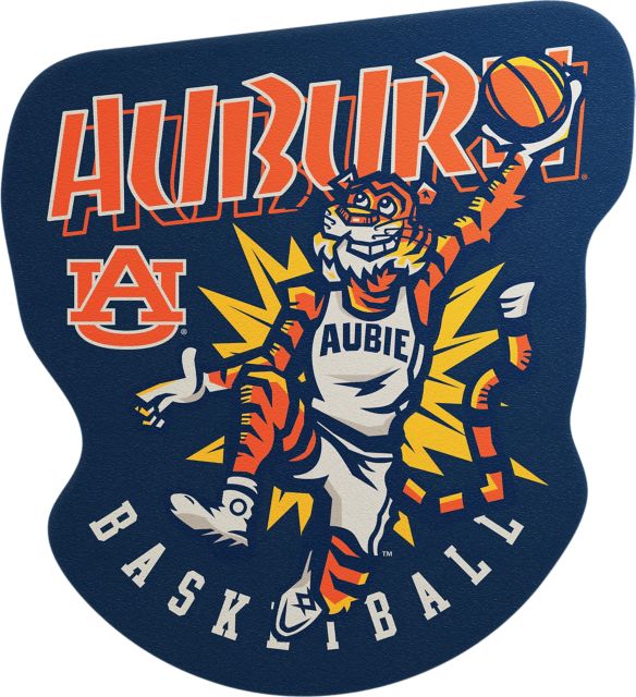 Auburn Tigers Basketball Aubie Sticker