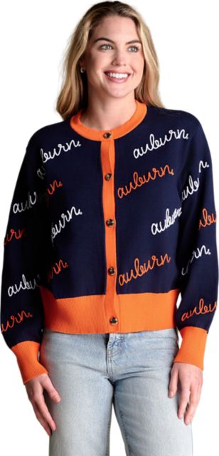 Auburn Tigers Women's Rope Cardigan