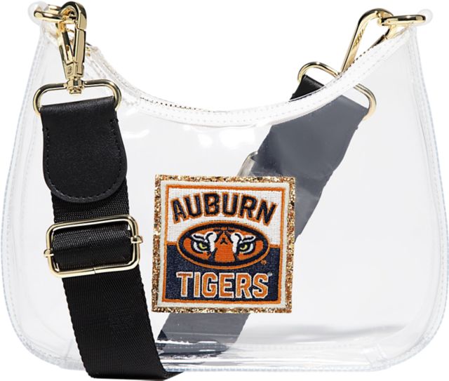 Auburn Tigers Clear Crossbody with Auburn University Patch