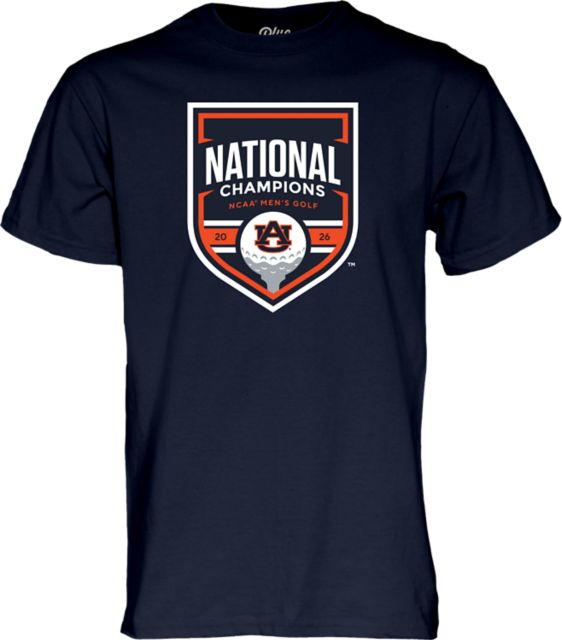 Auburn Tigers Men's Golf 2026 National Champions Short Sleeve T-Shirt