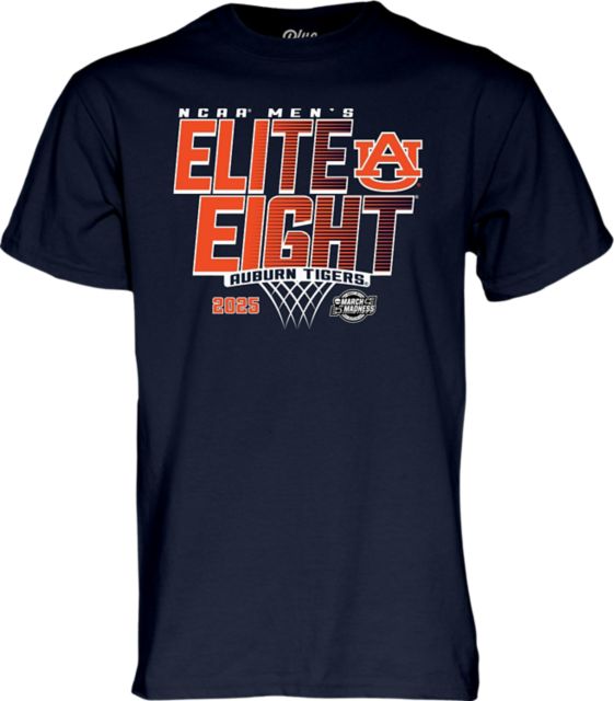 Auburn Tigers Men's Basketball 2025 Elite 8 Short Sleeve T-Shirt