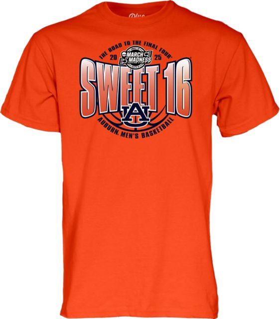 Auburn Tigers Men's Basketball 2025 Sweet 16 Short Sleeve T-Shirt