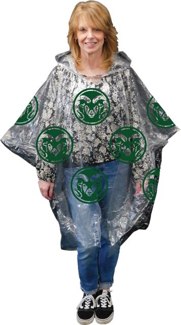 Colorado State Rams Rain Poncho