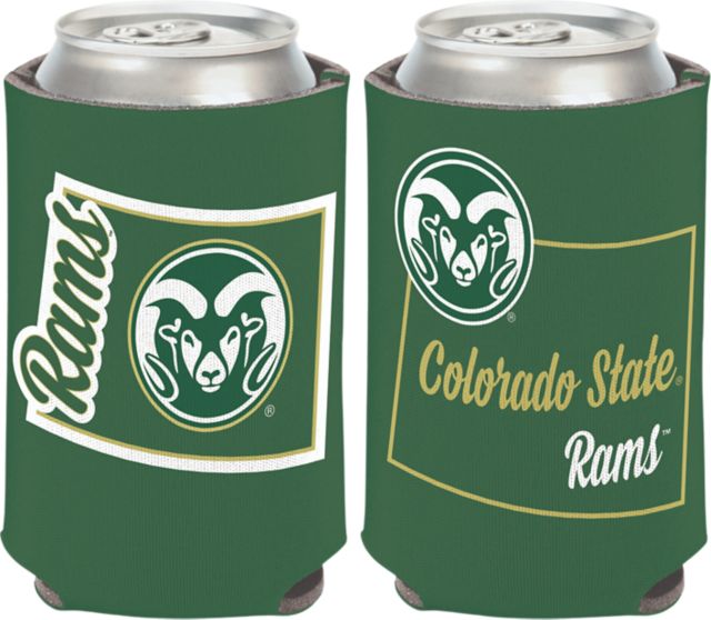 Colorado State Rams State Shape 12 Oz Can Cooler