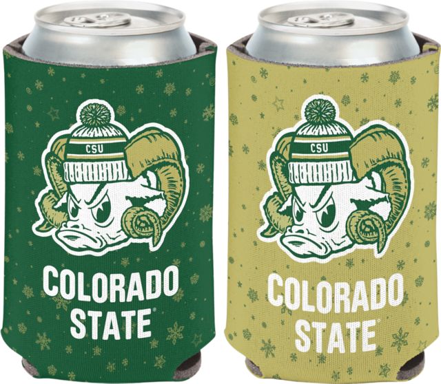 Colorado State Rams Snow Day 12 oz Can Cooler Coozie