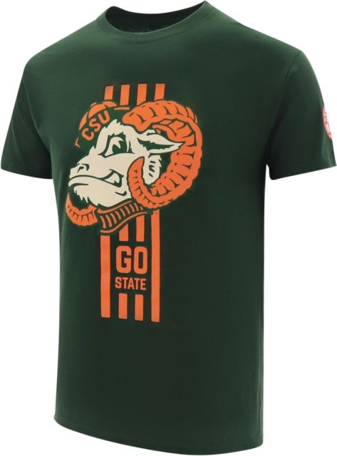 Colorado State Rams Old Aggie Fine Jersey Short Sleeve T-Shirt