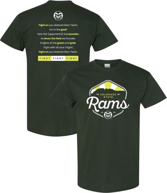 Colorado State Rams 2024 Green Out Short Sleeve T-Shirt