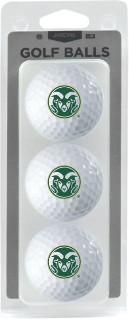 Colorado State Rams Golf Balls - 3 Pack