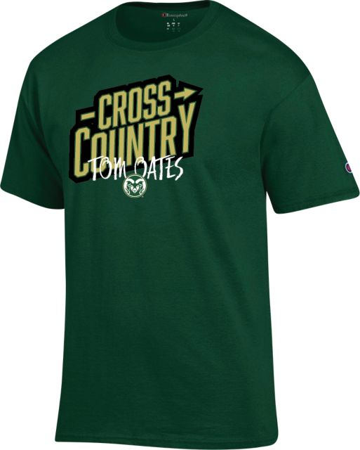 Colorado State Men's Cross Country T-Shirt Tom Oates
