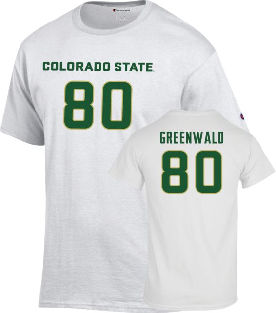 Colorado State Football T-Shirt Matt Greenwald - 80