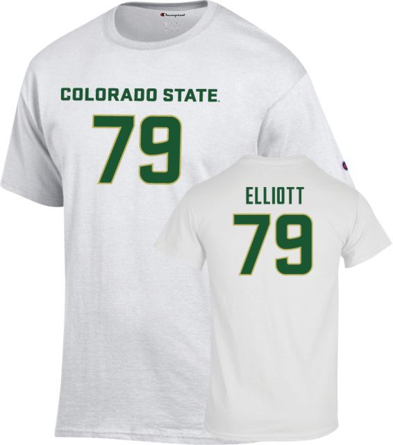 Colorado State Football T-Shirt Tex Elliott - 79