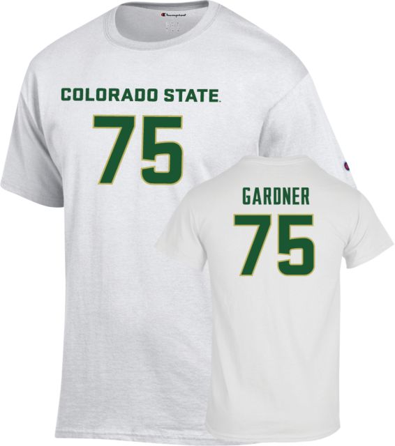 Colorado State Football T-Shirt Jacob Gardner - 75