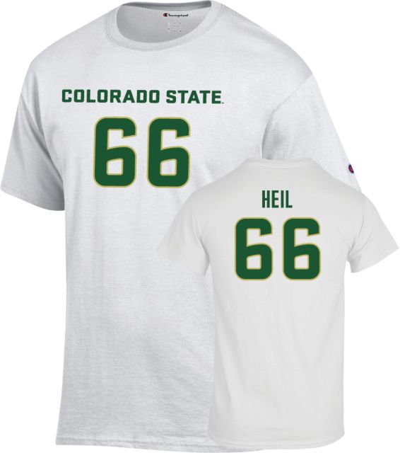 Colorado State Football T-Shirt Brycen Heil - 66