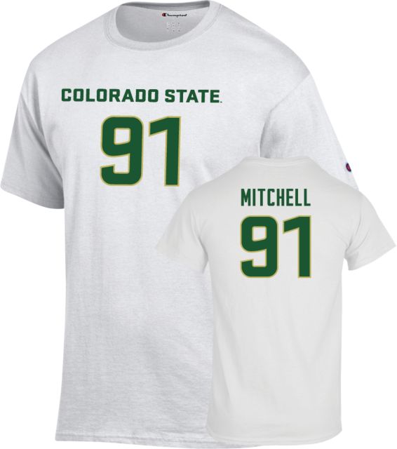 Colorado State Football T-Shirt James Mitchell - 91