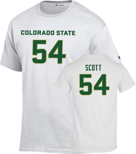 Colorado State Football T-Shirt Aubrey Scott - 54