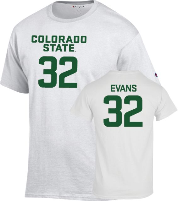 Colorado State Men's Basketball T-Shirt Kyle Evans - 32