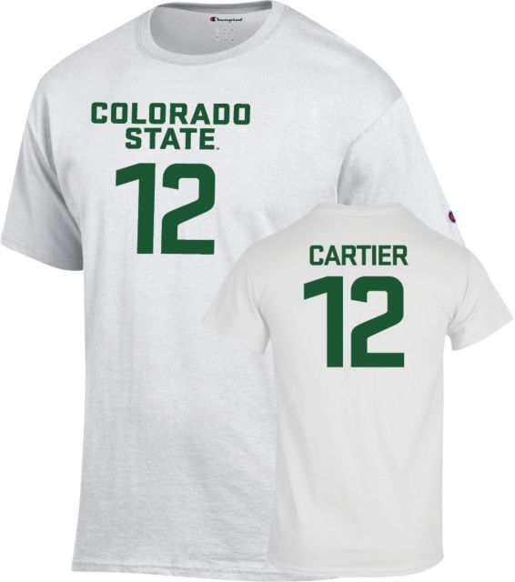 Colorado State Men's Basketball T-Shirt Patrick Cartier - 12