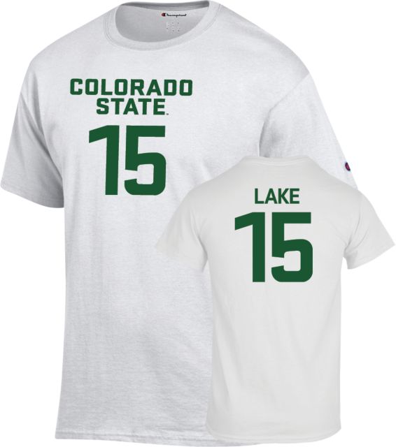 Colorado State Men's Basketball T-Shirt Jalen Lake - 15