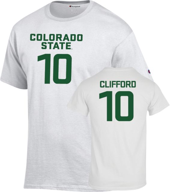 Colorado State Men's Basketball T-Shirt Dominique Clifford - 10
