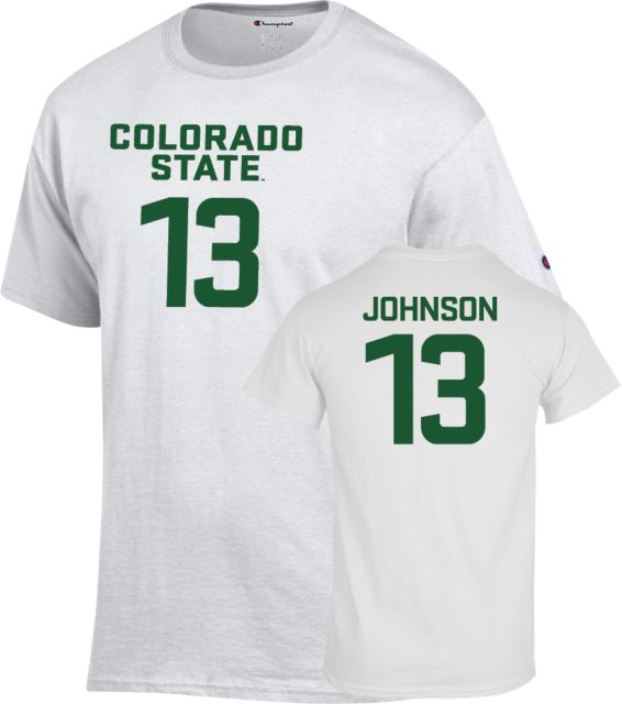 Colorado State Men's Basketball T-Shirt Javonte Johnson - 13