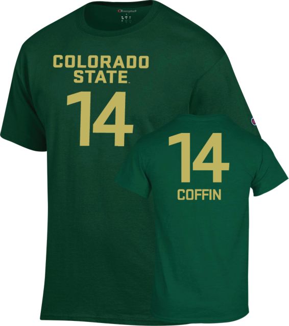 Colorado State Women's Soccer T-Shirt Kaitlin Coffin - 14