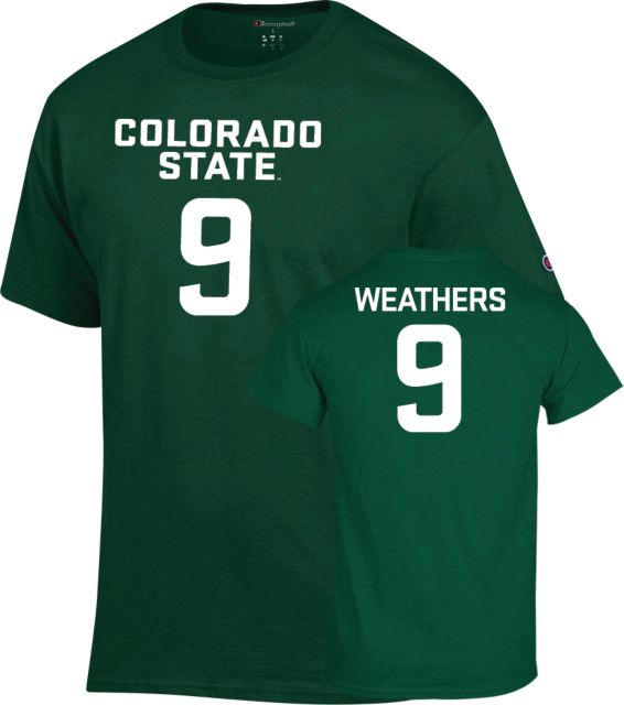 Colorado State Women's Volleyball T-Shirt Naeemah Weathers - 9