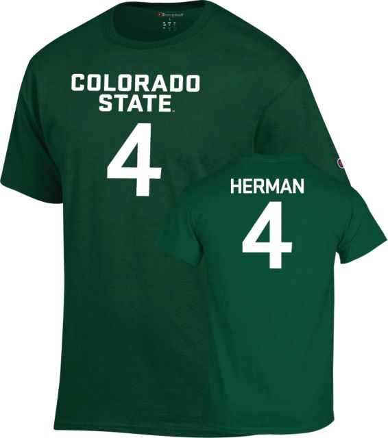 Colorado State Women's Volleyball T-Shirt Emery Herman - 4