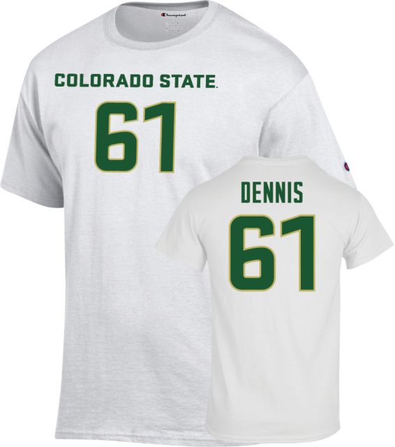 Colorado State Football T-Shirt Jake Dennis - 61