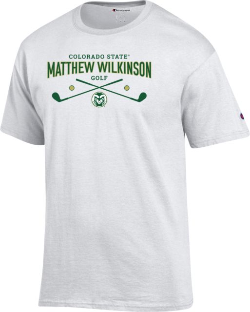 Colorado State Men's Golf T-Shirt Matthew Wilkinson