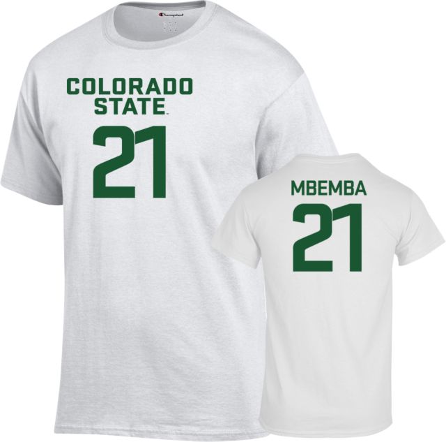 Colorado State Men's Basketball T-Shirt Guylain Rashaan Mbemba - 21