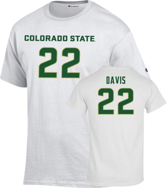 Colorado State Rams Football T-Shirt Chauncey Davis - 22