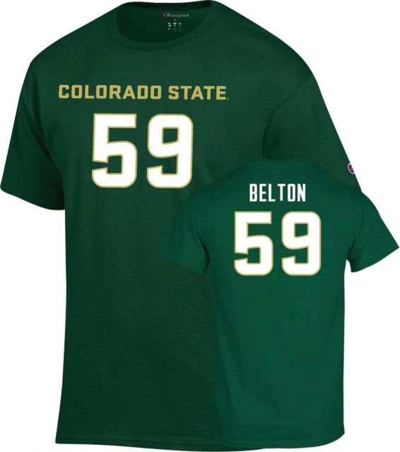 Colorado State Rams Football T-Shirt Jakobb Belton - 59