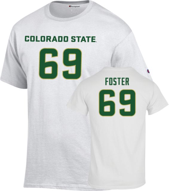 Colorado State Rams Football T-Shirt Tommy Foster - 69