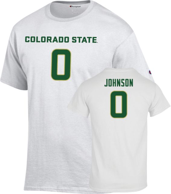 Colorado State Rams Football T-Shirt Kobe Johnson - 0