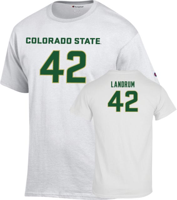 Colorado State Rams Football T-Shirt Jaden Landrum - 8