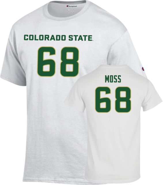 Colorado State Rams Football T-Shirt Drew Moss - 68